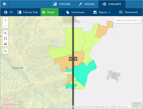 Swipe layer tool Swipe layer tool